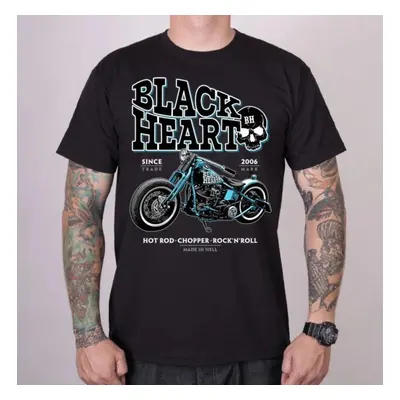 tričko street pánské - BLUE BOBBER - BLACK HEART