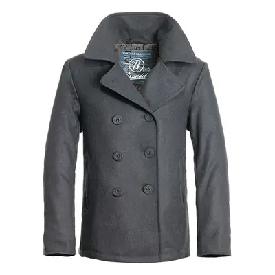 kabát pánský zimní Brandit - Pea Coat – Anthrazit - 3109/5 (9156/5)