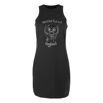 šaty dámské Motörhead - ENGLAND FITTED DRESS - CHARCOAL - AMPLIFIED