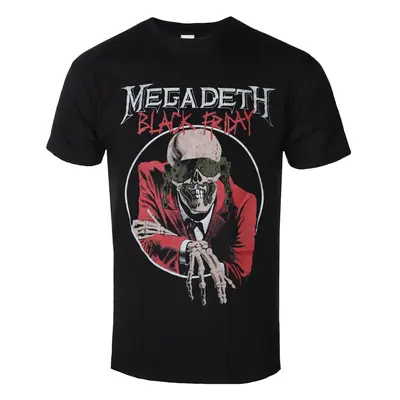 Tričko metal pánské Megadeth - Black Friday - ROCK OFF - MEGATS32MB