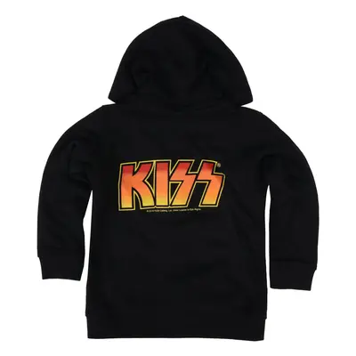 mikina s kapucí dětské Kiss - Logo - METAL-KIDS - 633.39.8.999