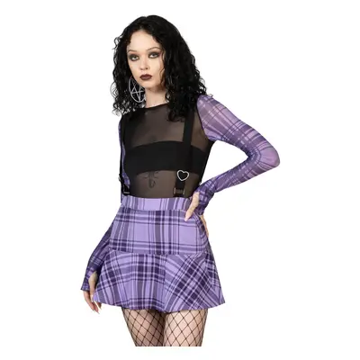 sukně dámská KILLSTAR - School Dayz - Purple Tartan