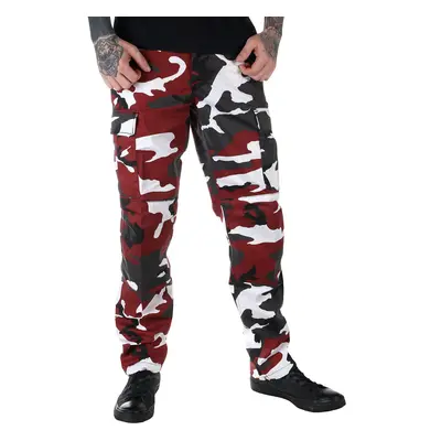 kalhoty pánské US BDU - Army - Red Camo - - MANNL