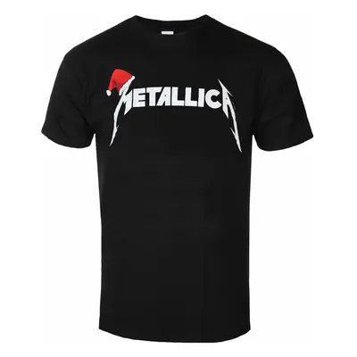 Tričko metal pánské Metallica - Black - ROCK OFF - METTS65MB PHDMTLTSBSANTA