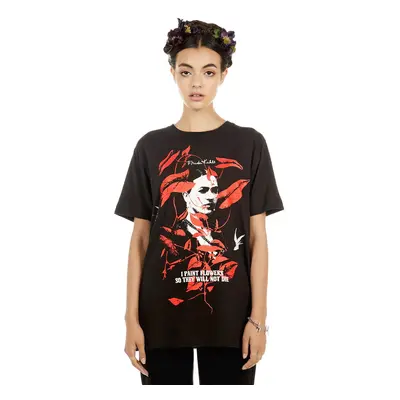 tričko hardcore unisex - Frida Flowers - DISTURBIA - AW19FKT3B