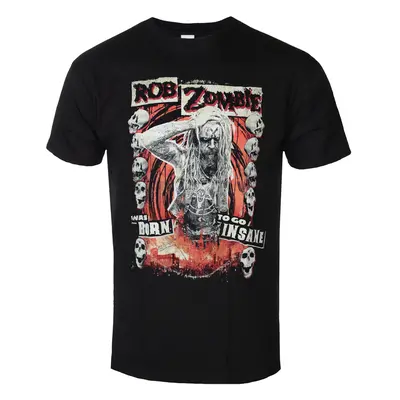 Tričko metal pánské Rob Zombie - Born To Go Insane - ROCK OFF - RZTEE06MB