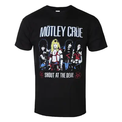 Tričko metal pánské Mötley Crüe - Shout At The Devil - ROCK OFF - MOTTEE40MB