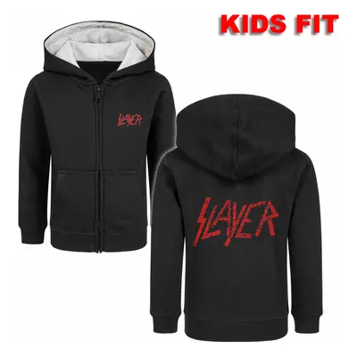 mikina s kapucí dětské Slayer - Logo - METAL-KIDS - 471.39.8.3