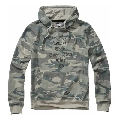 mikina s kapucí pánské Motörhead - Motörhead - BRANDIT - 61012-grey camo