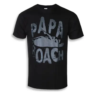 Tričko metal pánské Papa Roach - Classic Logo - KINGS ROAD