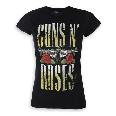 Tričko metal dámské Guns N' Roses - Big Guns - ROCK OFF - GNRTS24LB