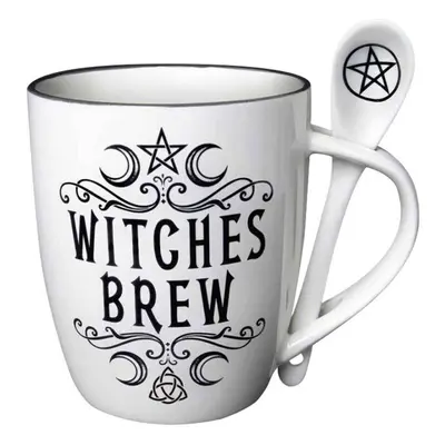 hrnek se lžičkou ALCHEMY GOTHIC - Witches Brew