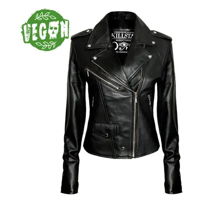 bunda kožená dámské - Vegan Biker - KILLSTAR - K-LTR-F-1333