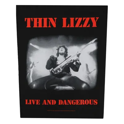 nášivka velká THIN LIZZY - LIVE AND DANGEROUS - RAZAMATAZ