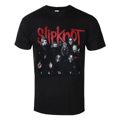 Tričko metal pánské Slipknot - WANYK Logo - ROCK OFF - SKTS47MB