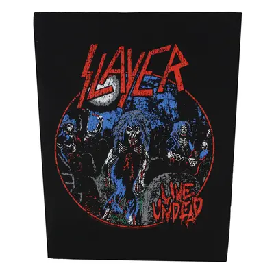 nášivka velká SLAYER - LIVE UNDEAD - RAZAMATAZ