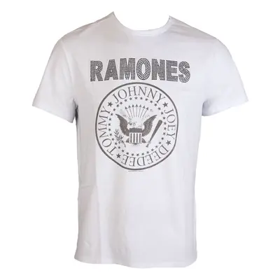 Tričko metal pánské Ramones - LOGO - AMPLIFIED - AV210RLW