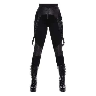 kalhoty dámské KILLSTAR - Outshined Denim Jeans - BLACK