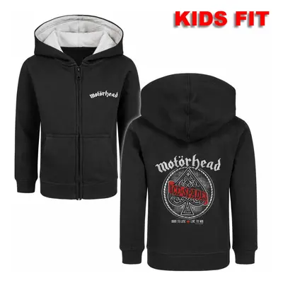 mikina s kapucí dětské Motörhead - (Red Banner) - METAL-KIDS - 747.39.8.999