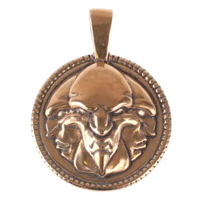 přívěšek (amulet) TRIGLAV - bronz