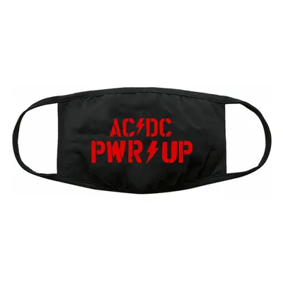 maska AC/DC - PWR-UP Logo - Black - ROCK OFF