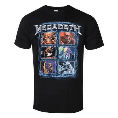 Tričko metal pánské Megadeth - Head Grip - ROCK OFF - MEGATS01MB