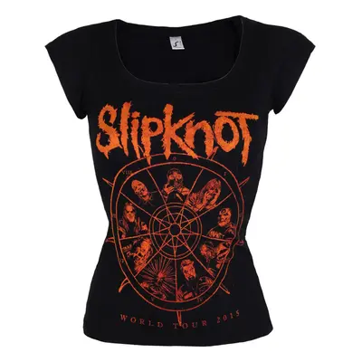 Tričko metal dámské Slipknot - The wheel - ROCK OFF - SKTS21LB