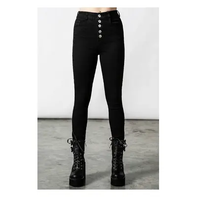 kalhoty dámské KILLSTAR - Ravens Cross Jeans - Black