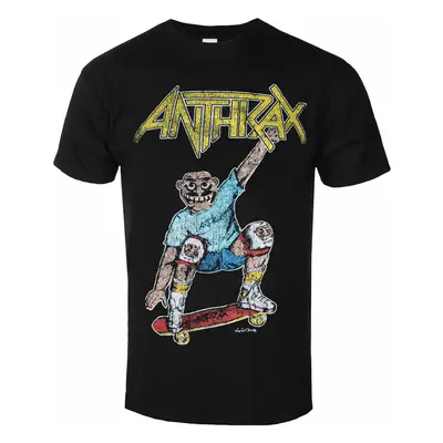 Tričko metal pánské Anthrax - Spreading Skater Notman Vintage BL - ROCK OFF - ANTHTEE26MB