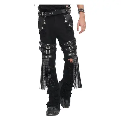 kalhoty pánské DEVIL FASHION - Punk Ripped Tassel