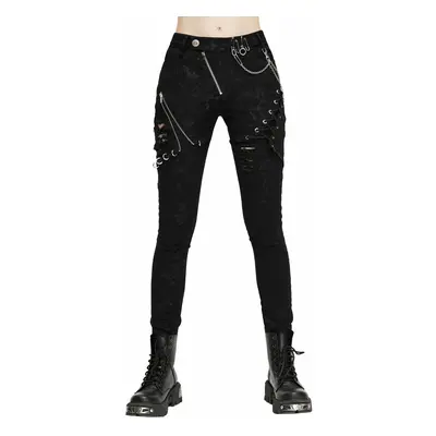 kalhoty dámské DEVIL FASHION - Nana Osaki Slim-Fit Punk - POŠKOZENÉ