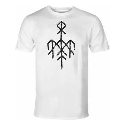 Tričko metal pánské Wardruna - Black Rune Logo on White - NNM - WAR089