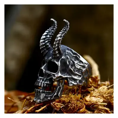 prsten Devil Skull