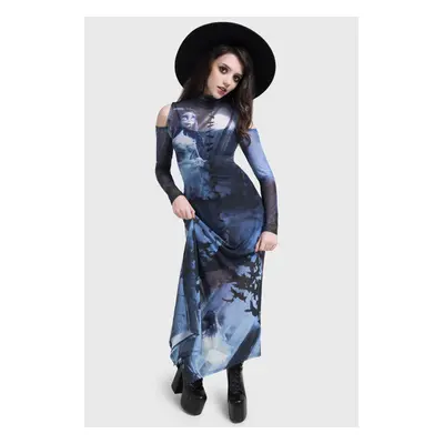 šaty dámské KILLSTAR x CORPSE BRIDE - Emily In The Night - Black/Blue