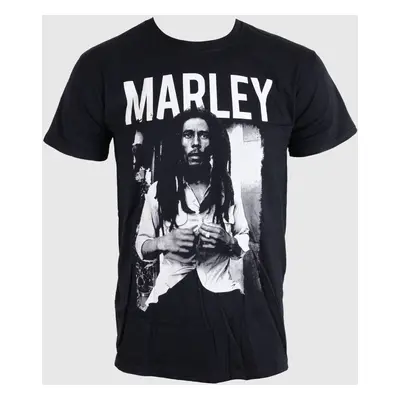 Tričko metal pánské Bob Marley - Black & White - BRAVADO EU - BMATS04MB