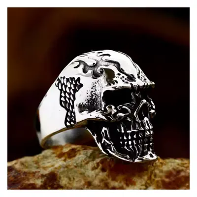 prsten Skull Biker