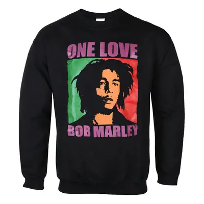 mikina bez kapuce pánské Bob Marley - One Love - ROCK OFF - BMASWT81MB