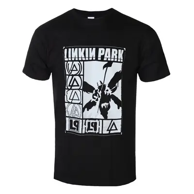 Tričko metal pánské Linkin Park - Logos Rectangle - ROCK OFF - LPTS18MB