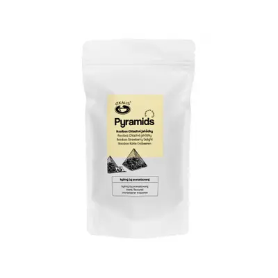 Oxalis Rooibos Chladivé jahůdky - Pyramids (BONThé)