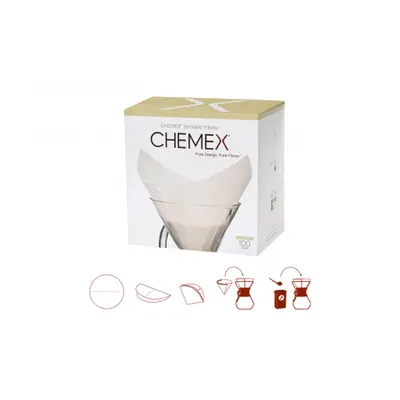 Papírový filtr pro Chemex neskládaný FP-1 (100 ks)