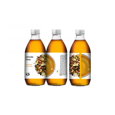 Jahoda - aloe - Cold Brew White Tea 330 ml