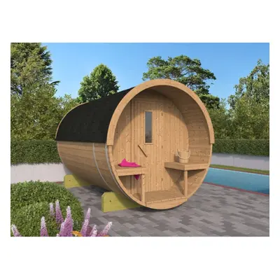 Sauna Barrel 250 Thermowood