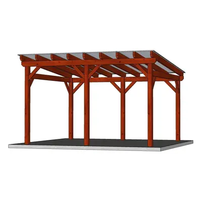 Zastřešená pergola Linda 28