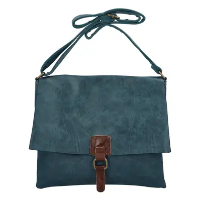 Dámská koženková crossbody modrá - Paolo Bags Ludmila