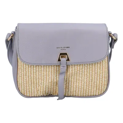 Dámská crossbody kabelka bledě fialová - David Jones Flou