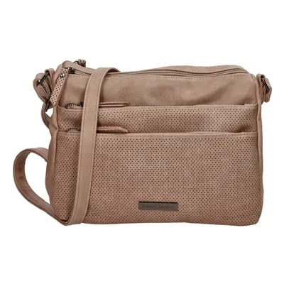 Dámská crossbody kabelka taupe - Enrico Benetti Lesiah