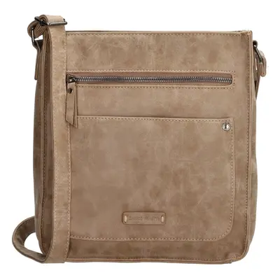 Dámská crossbody kabelka taupe - Enrico Benetti Edmina