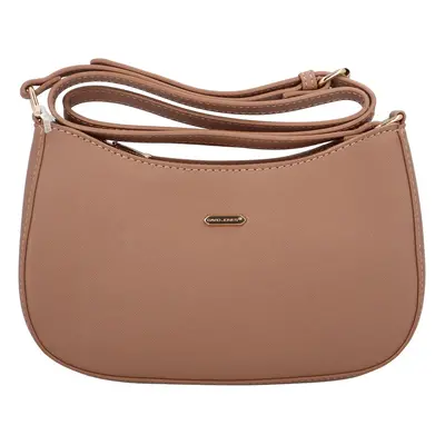 Dámská crossbody kabelka saffiano starorůžová - David Jones Boaty