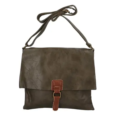 Dámská crossbody kabelka tmavě zelená - Paolo Bags Erikoma