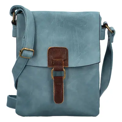 Dámská crossbody kabelka džínově modrá - Paolo bags Oresta